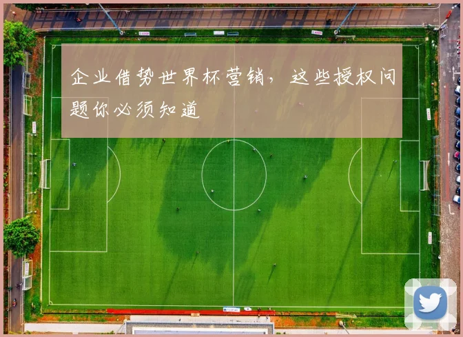企业借势世界杯营销，这些授权问题你必须知道